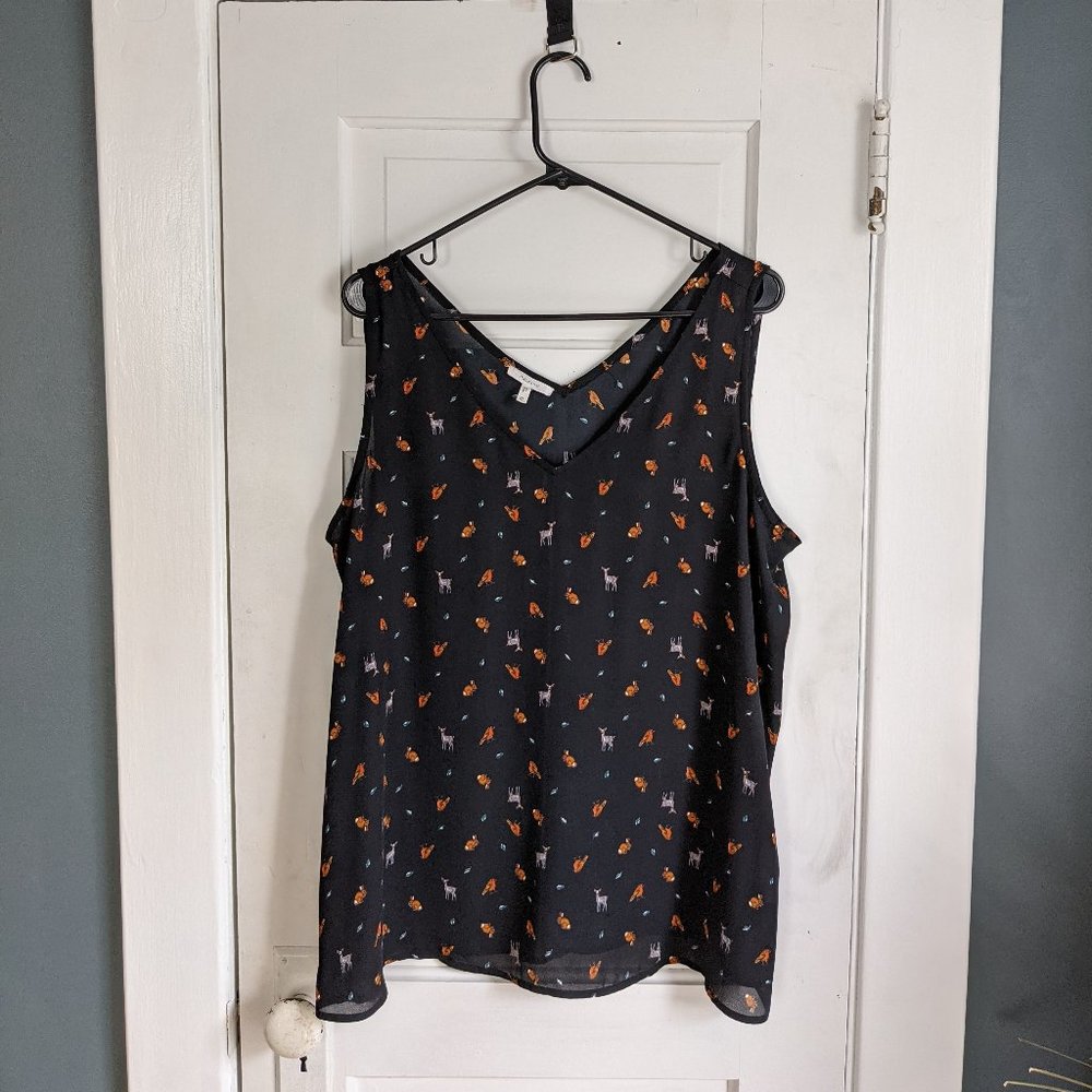 Maurices Forest Animal Blouse